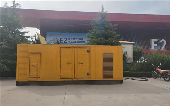 张家口1200KW发电机出租